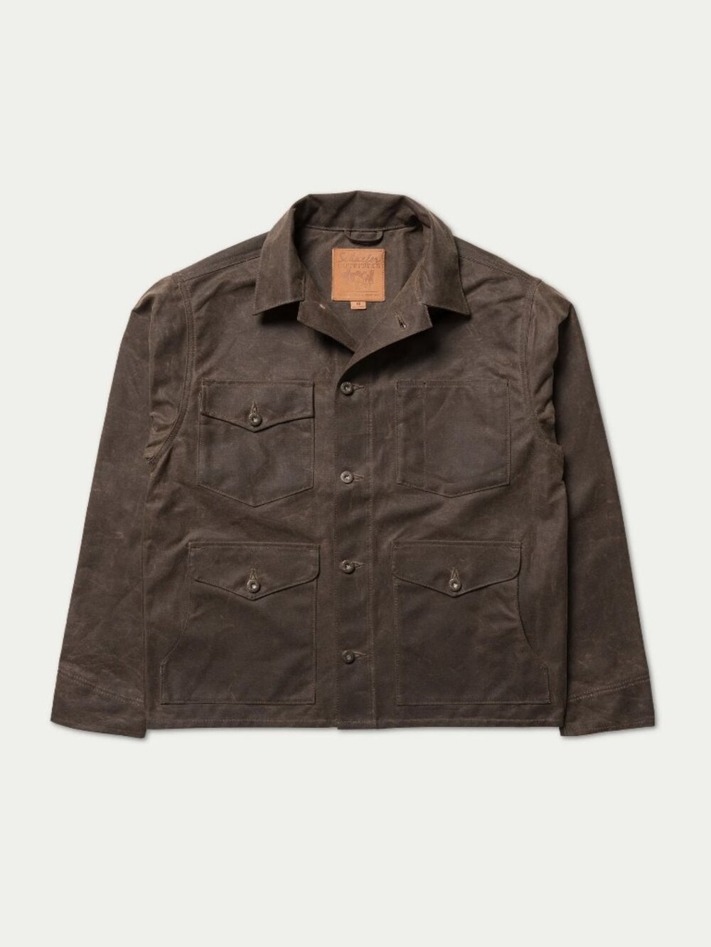 Schaefer Outfitter RangeWax Mesquite Brush Jacket in Oak, Size Medium